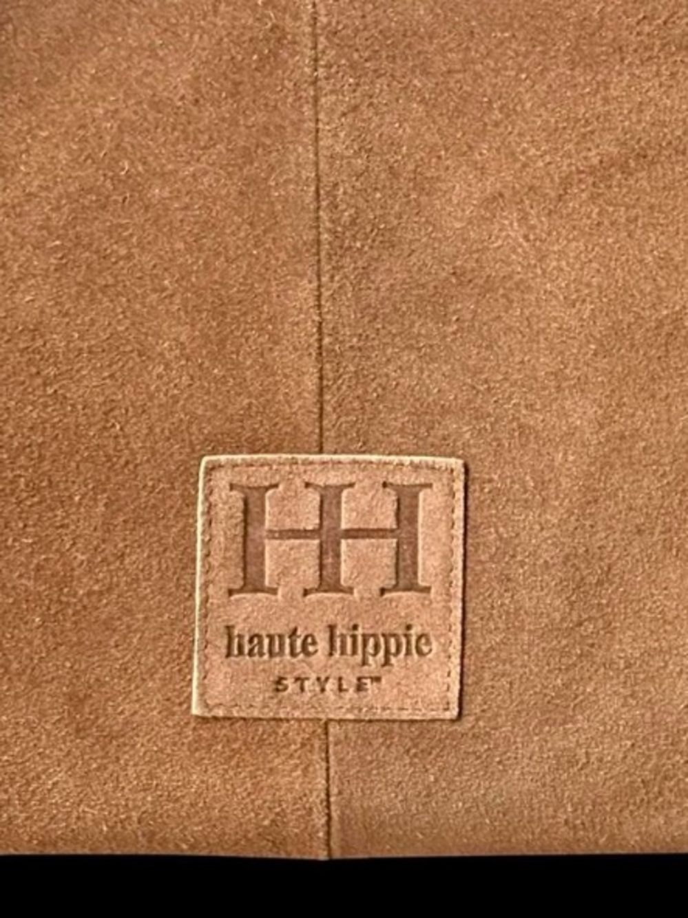 Suede Hobo Bag in Chestnut Brown - NWT, one size - Picture 3 of 9